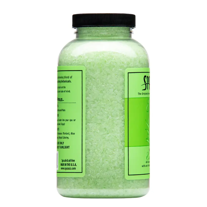 Thumbnail: Spazazz Escape Crystals Kiwi Pear - Exhilarate - Side