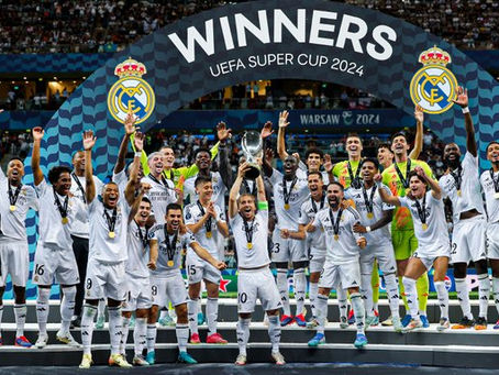 SuperCopa UEFA 2024: El Real Madrid venció 2-0 al Atalanta con goles de Valverde y Mbappé para marcar récord de Supercopas 