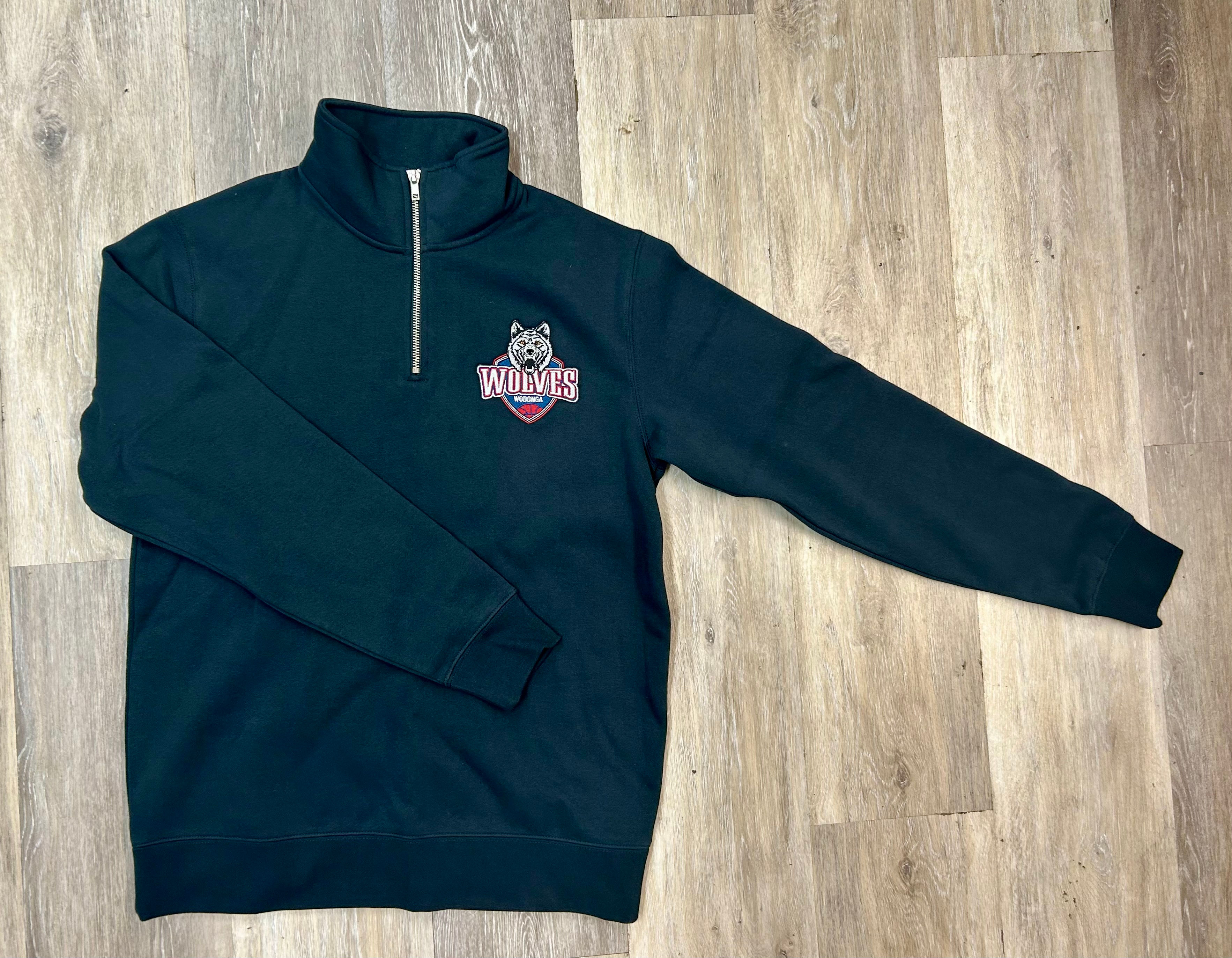 Quarter Zip Jumpers no pocket