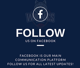 Follow us on Facebook Facebook Post in Blue and White Simple Style.png