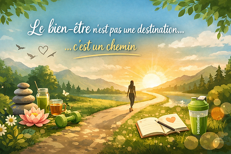 Le bien-être n'est pas une destination, mais un parcours évolutif, fait d'ajustements et de douceur envers soi-même