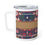 Thumbnail: Denim and Poppies Mug - Insulated, 10oz 
