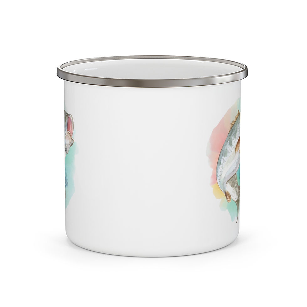 Big Catch! Enamel Camping Mug