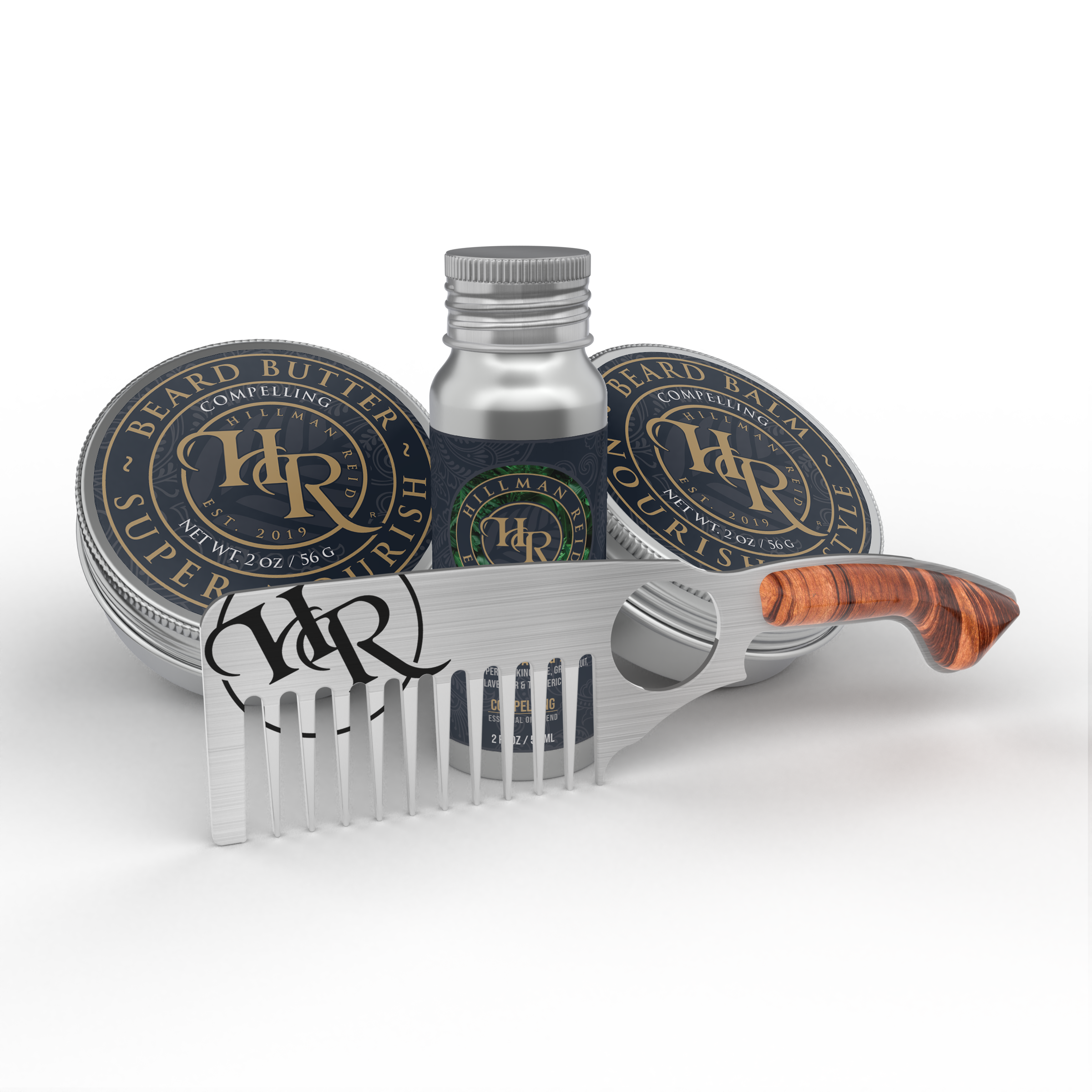 Hillman Reid Vegan Beard Boss Bundle