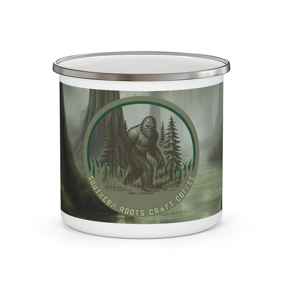 Boggy Creek Brew Enamel Camping Mug