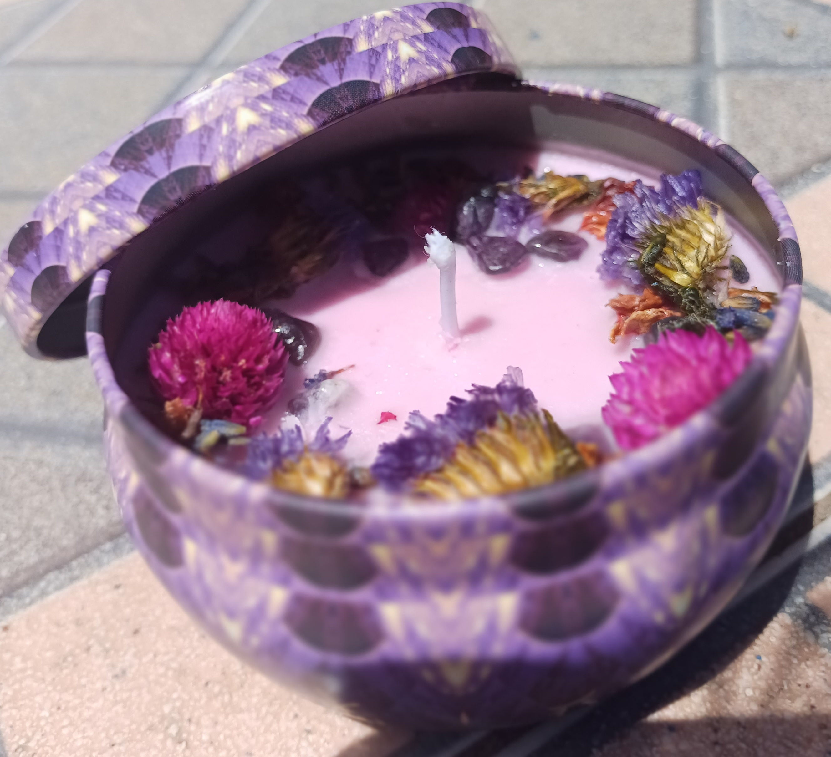 Lavender and Amethyst Crystal 🔮 