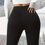Прев'ю: Штани чорні звужені теплі (зима)