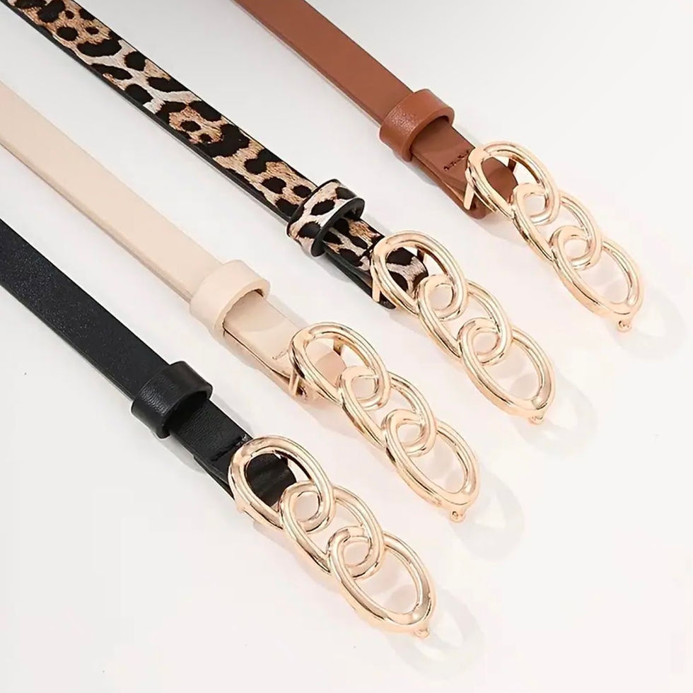 Прев'ю: Пояс коричневий універсальний 