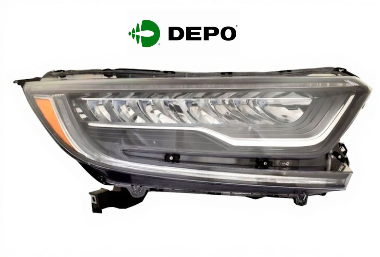 Depo Right Headlight Assembly LED CAPA