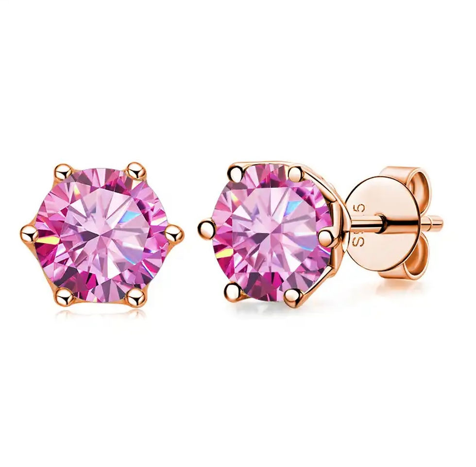 Miniatura: EARRINGS STUD COLORED