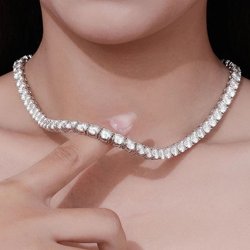 Miniatura: TENNIS NECKLACE