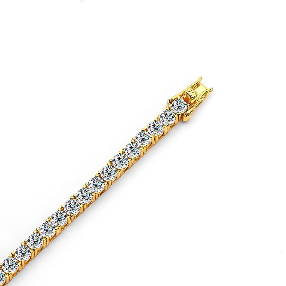 Miniatura: TENNIS BRACELET GOLD