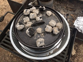 Teardrop Bread in a Dutch Oven