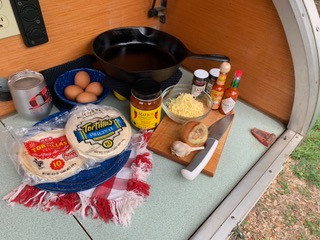 Teardrop Breakfast Taco