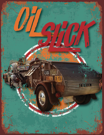 COVER STORY:
Oil Slick - Unique teardrop and tow vehicle capture attention