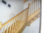 Cypress treads & handrail