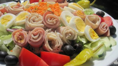 Arranged Food and Objects