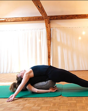 Partner Yoga Dehnung