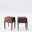 Miniature : brown wooden nightstands 
