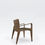 Miniature : retro style wooden armchair 