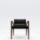Miniature : retro style wooden armchair
