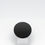 Miniature : black wooden oval dining table with stainless steel legs 