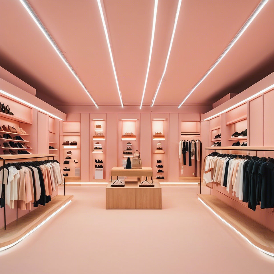 GRID LAYOUT in  fashion STore