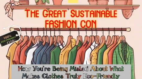 The Great Sustainable Fashion Con: How You're Being Misled About What Makes Clothes Truly Eco-Friendly
