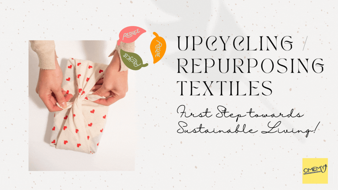 Upcycling / Repurposing for Sustainable Living by omemy.com