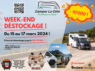 Week-end DÉSTOCKAGE !