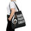 Thumbnail: Black GPS Tote Bag *THREE SIZES *