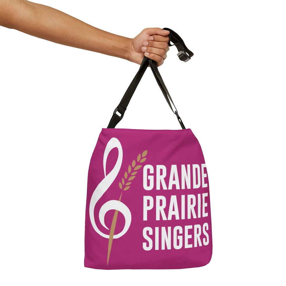 Thumbnail: Premium Pink with white GPS Tote *TWO SIZES *