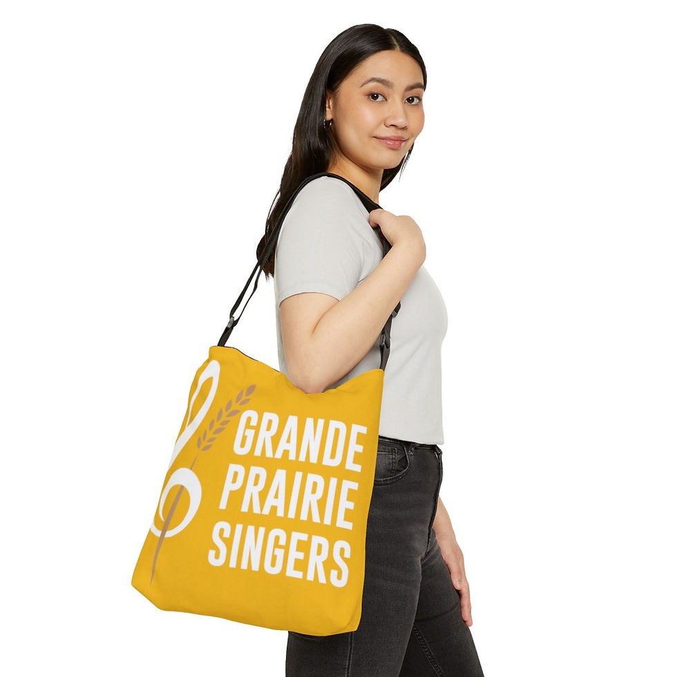 Thumbnail: Premium Yellow with white GPS Tote *TWO SIZES *