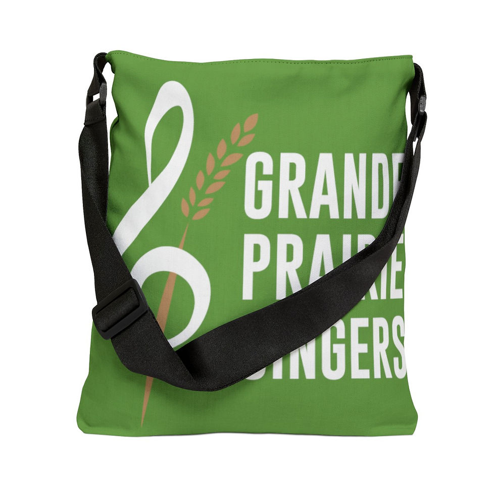 Thumbnail: Premium Green with white GPS Tote *TWO SIZES *