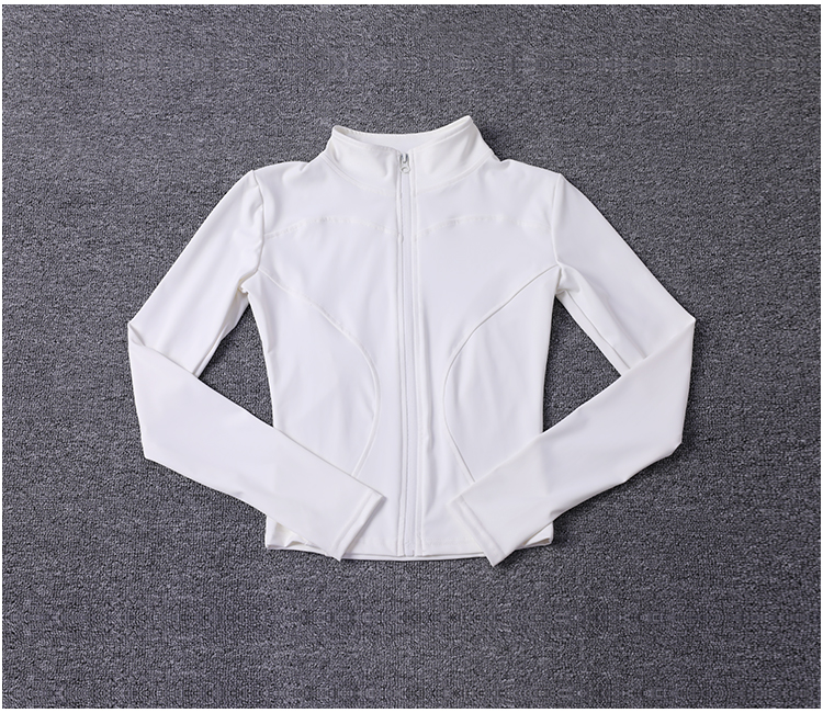 Thumbnail: Women Sport Jacket Long Sleeve Shirt Workout Coat Gym Training Clothing Yoga Spo