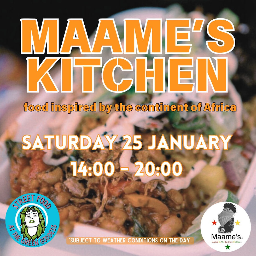 Street Food at the Goddess: Maame’s