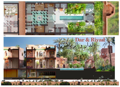 Bab el Makhzen. Marrakech. Consultation 2008. Antoine Grumbach, architecte