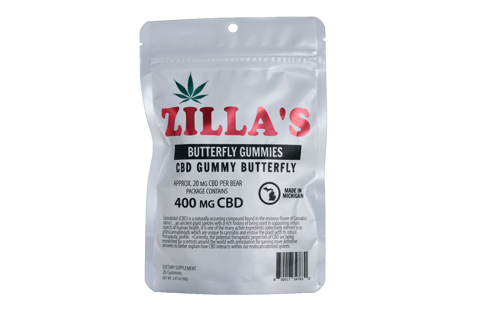 HIGH DOSE - CBD Gummy Butterflies