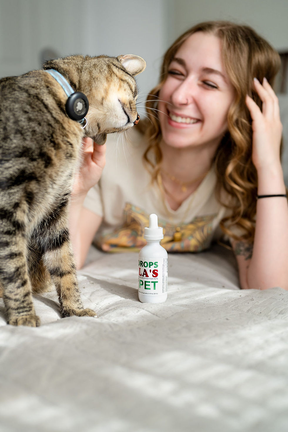 Thumbnail: WELLNESS PET DROPS for Dogs & Cats made with full-spectrum CBD+