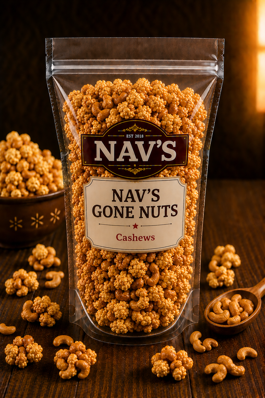 Nav's Gone Nuts - CASHEWS
