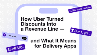 Comment Uber a transformé les remises en source de revenus et ce que cela signifie pour les applications de livraison