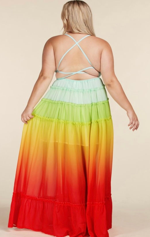 Thumbnail: Tropical Breeze Maxi Dress