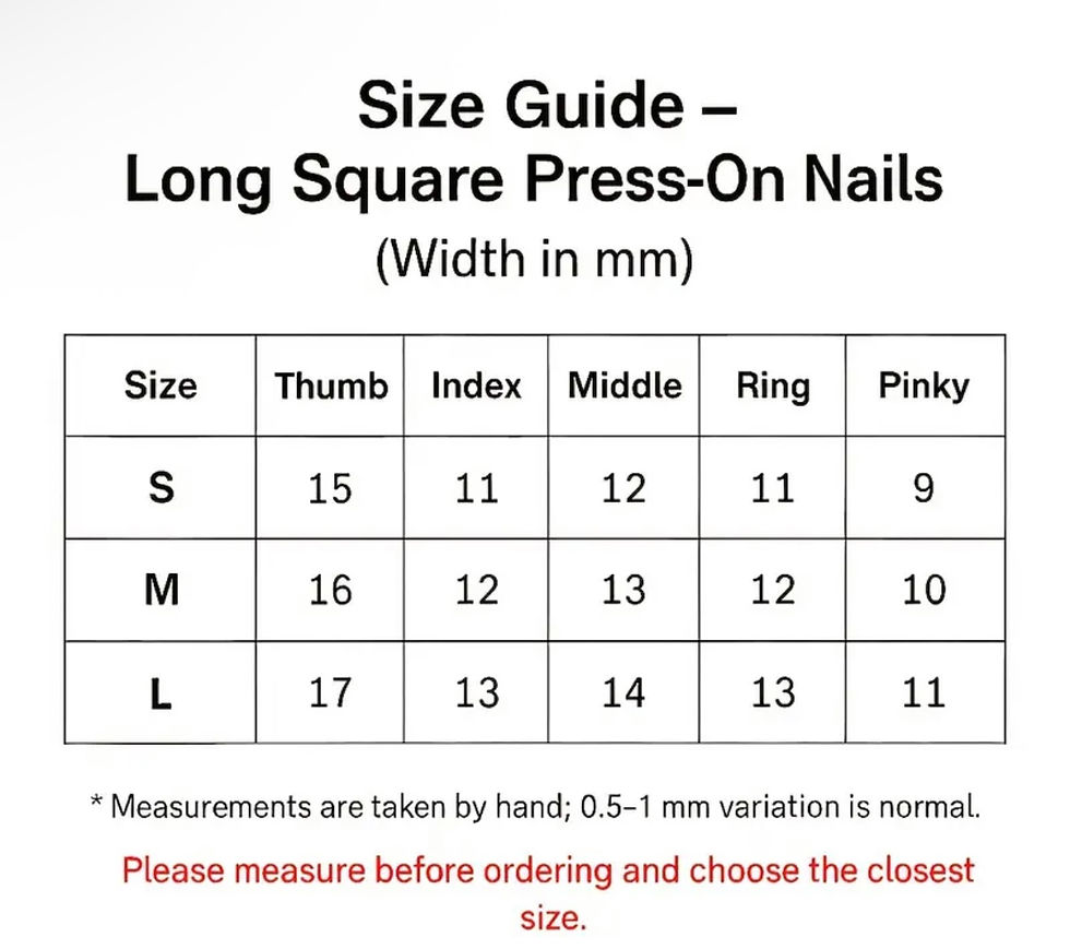 Thumbnail: BABY DOLL LONG SQUARE NAILS 