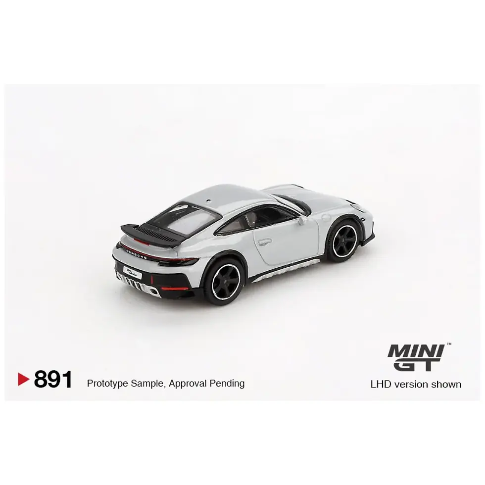 Miniatura: Porsche 911 Dakar Ice Gray Metallic Mini GT