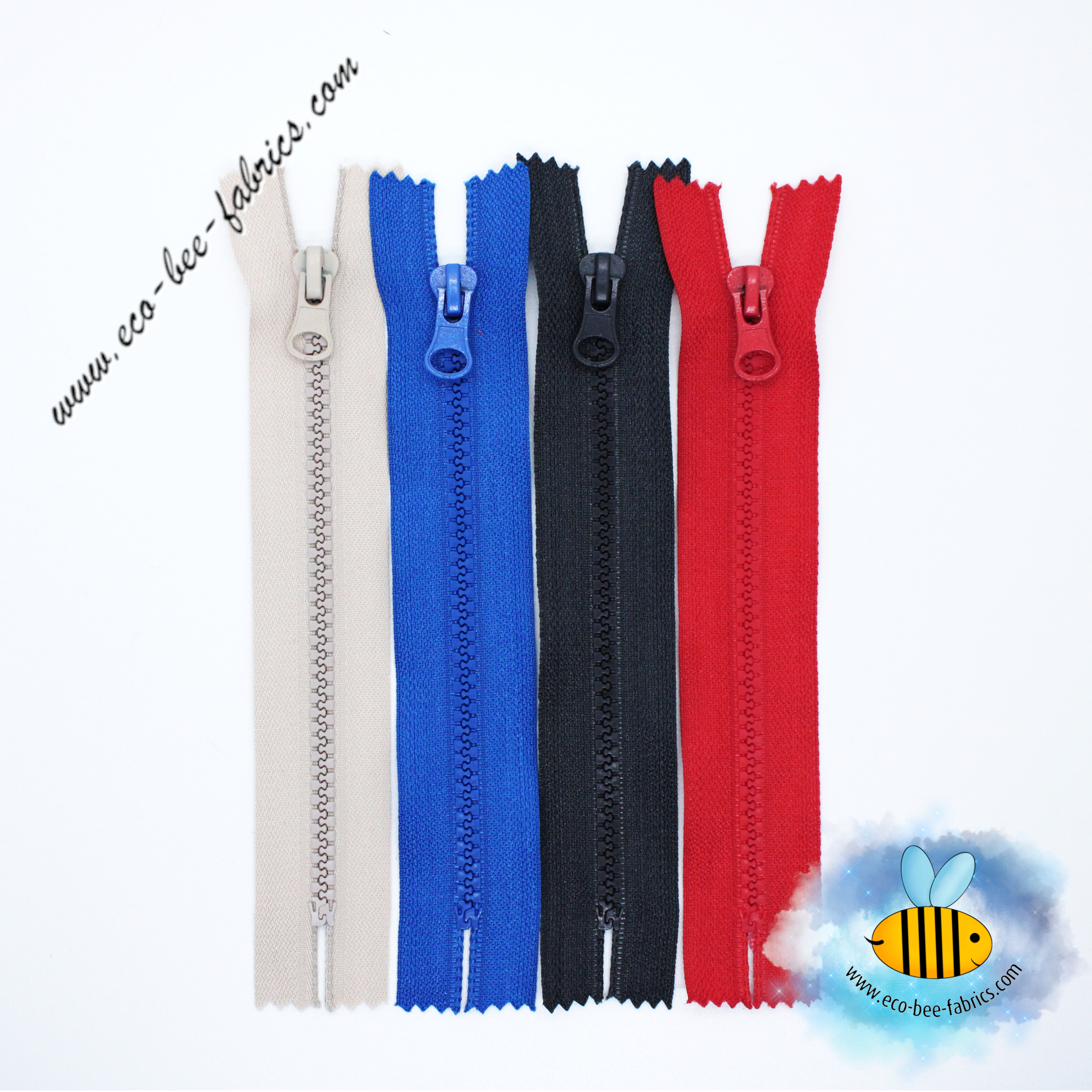 Heavy duty plastic zipp 16 cm (6 1/4")