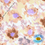 Thumbnail: Pastel flowers - VISCOSE / LINEN WOVEN