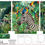 Thumbnail: Safari animals -  Cotton Canvas - drawstring backpack panels