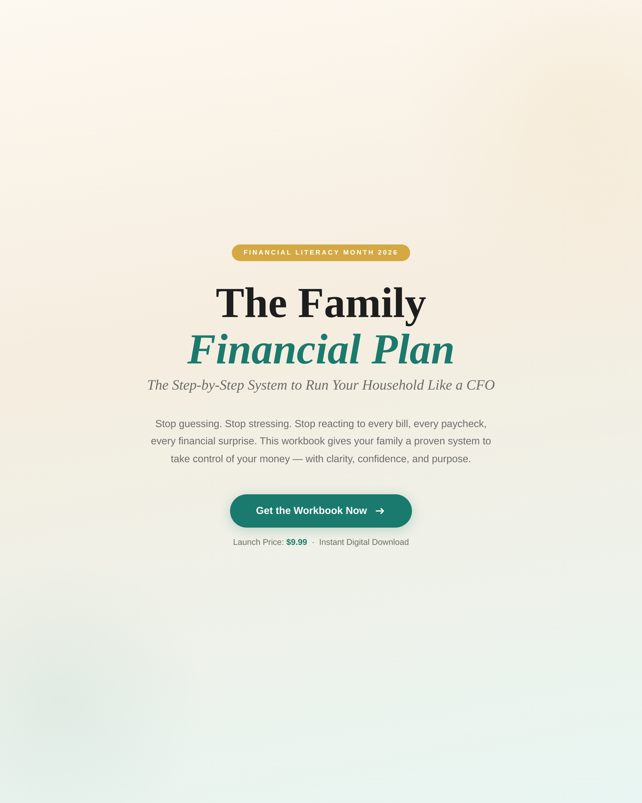 Family Financial Plan