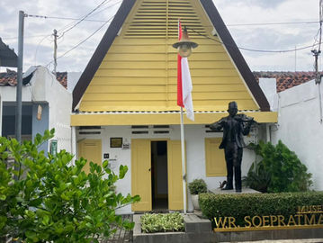 Rumah tempat W.R. Supratman meninggal dunia. Kini jadi museum. (Petrik/Historia.ID)