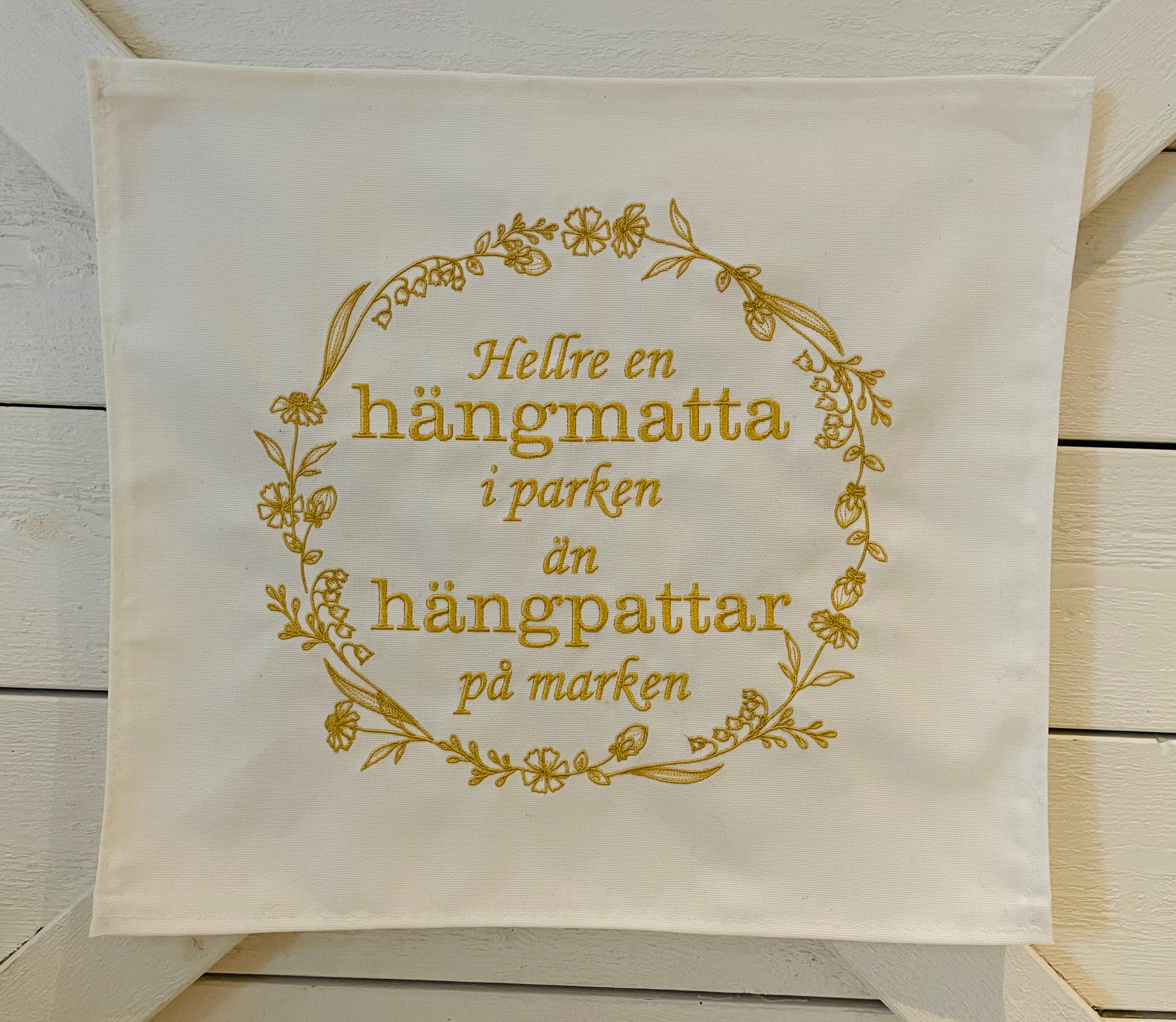 Hellre än hängmatta